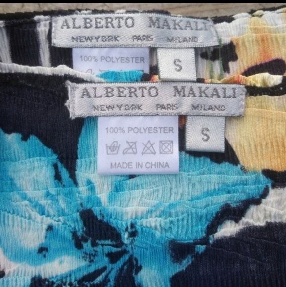 2 Piece Alberto Makali Vintage Top Set - Picture 2 of 14